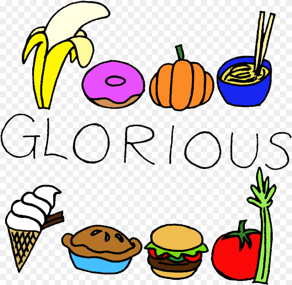 Glorious Food Glorious Food, Burger, Cream, Dessert, Meal Png Image