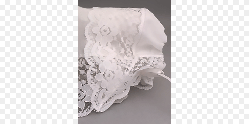 Glorious Lace Baby Handkerchief Bonnet Lace, Clothing, Hat Free Png