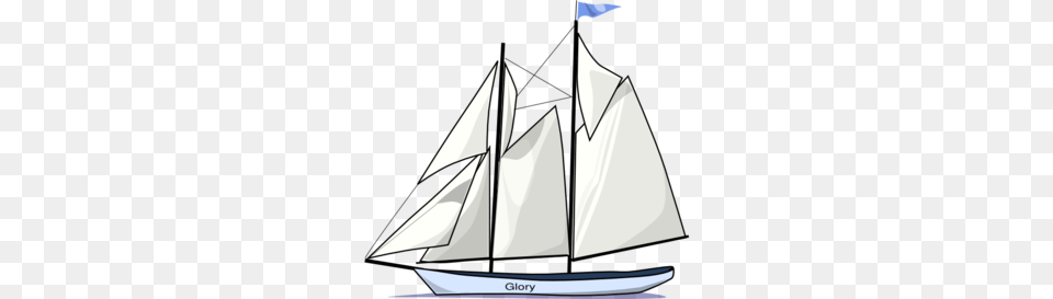 Glory Sailboat Clip Art, Boat, Transportation, Vehicle, Yacht Free Transparent Png
