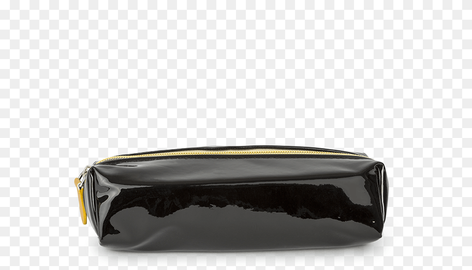 Gloss Black Pencil Case Transparent Background Pencil Case, Accessories, Bag, Handbag, Purse Free Png