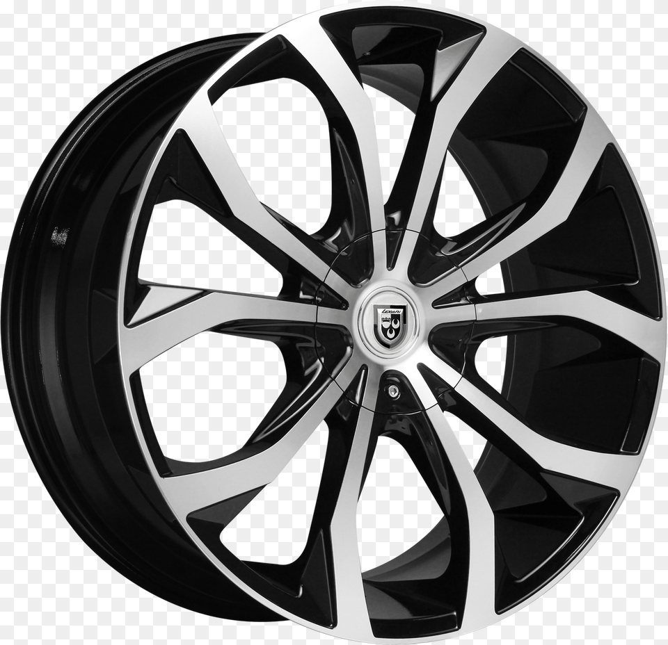 Gloss Blackmachined Face Rtx Black Widow Rims, Alloy Wheel, Vehicle, Transportation, Tire Free Transparent Png