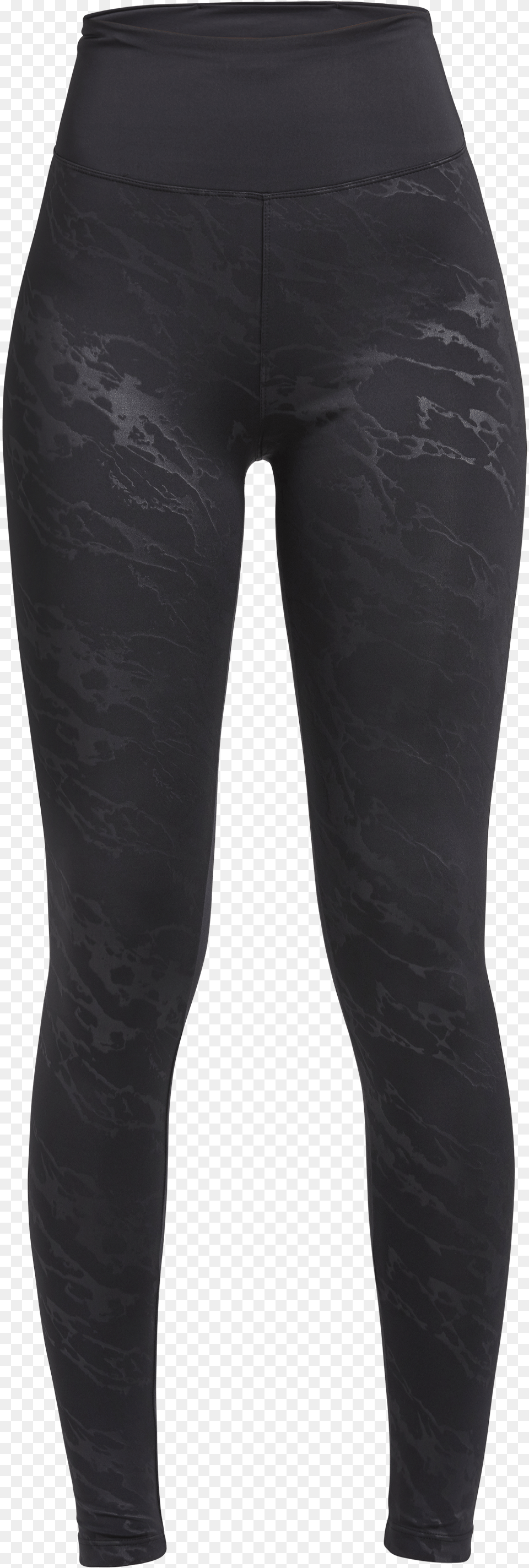 Gloss Effect Tights Embossed Black Stream Magic Marine Air Rash Long, Clothing, Hosiery, Pants, Adult Free Png Download