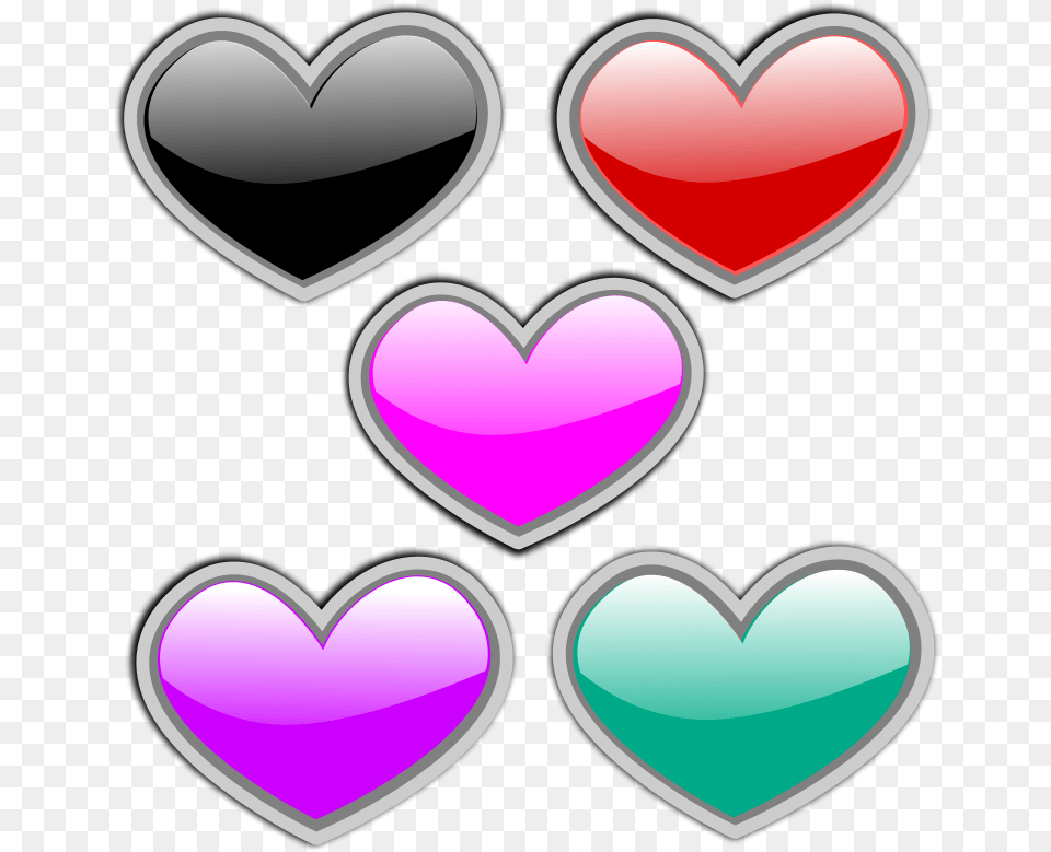 Gloss Heart 2 Vector Free Transparent Png