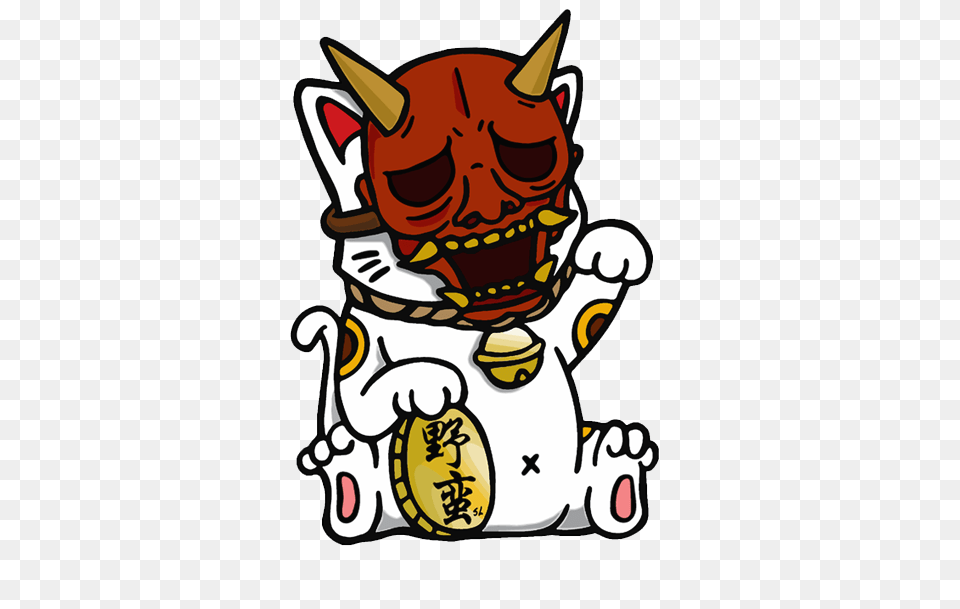 Gloss Vinyl Size X Drawn Original Maneki Neko, Art, Accessories, Face, Head Free Png