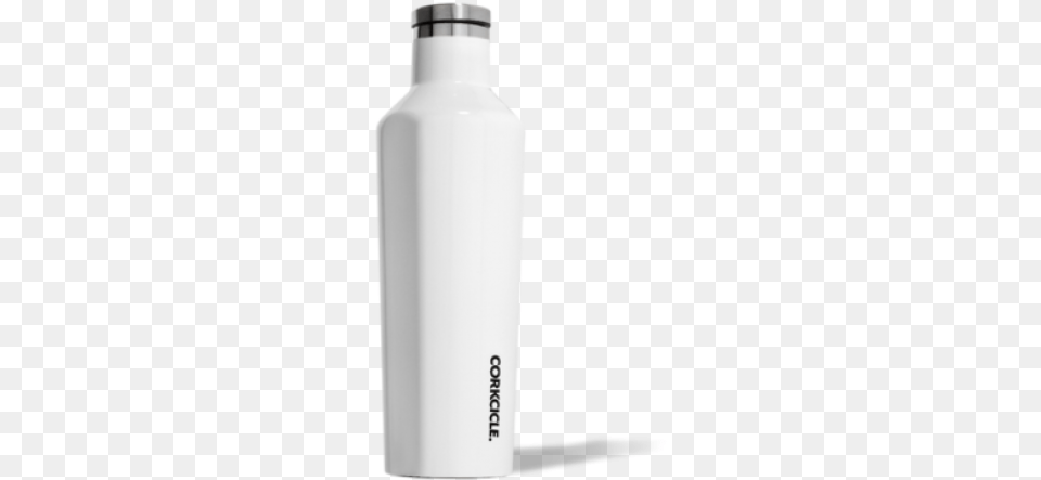 Gloss White Plastic Bottle, Shaker, Water Bottle Png