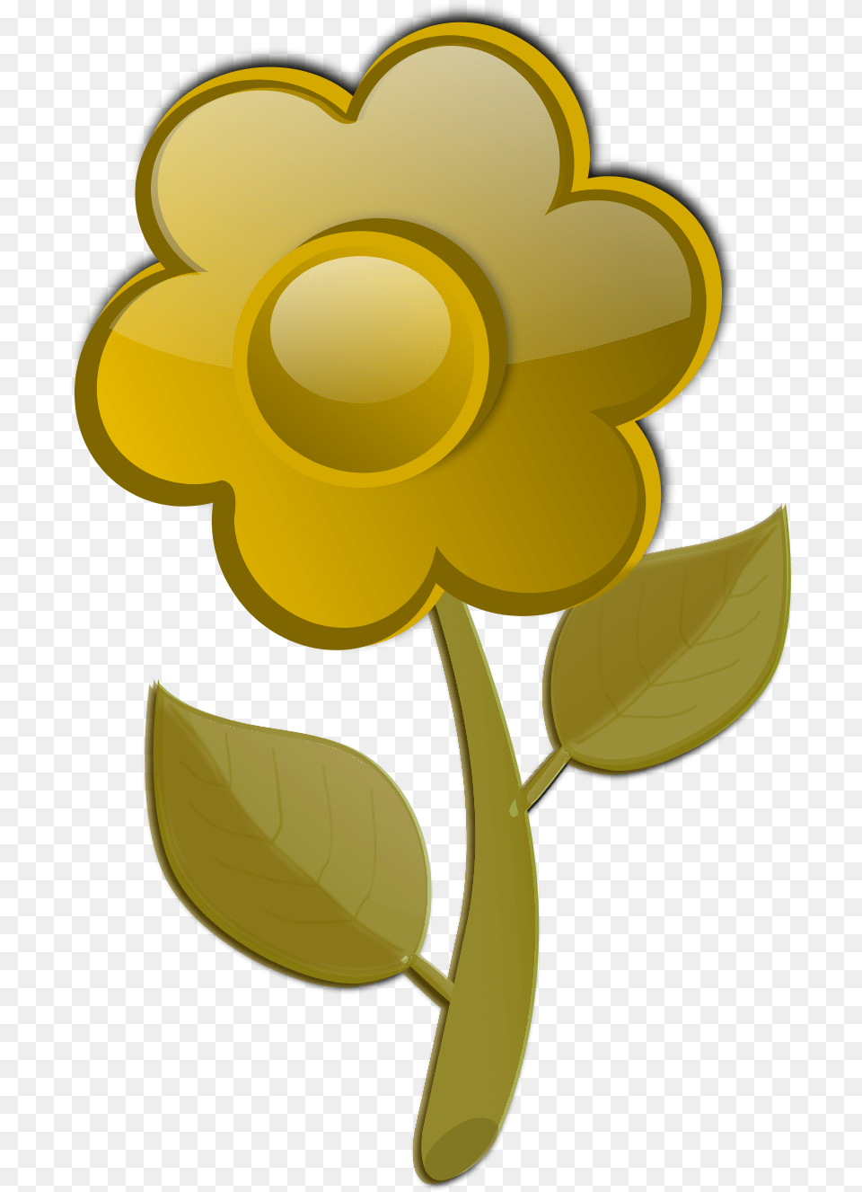 Gloss Yellow Flower Flower Clipart Flower Green, Plant, Food, Fruit, Grapes Png Image