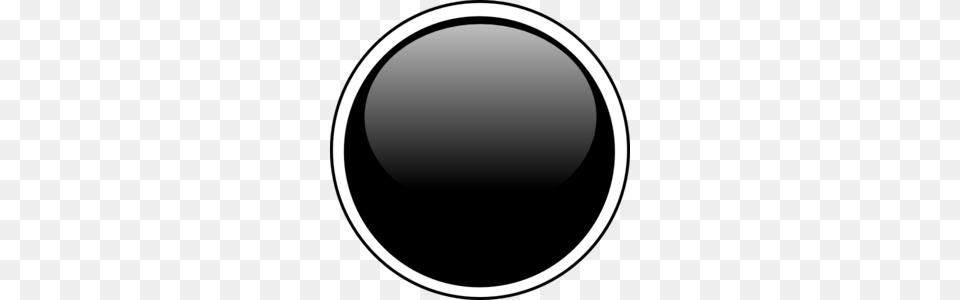 Glossy Black Circle Button Clip Art, Sphere, Oval Free Png Download