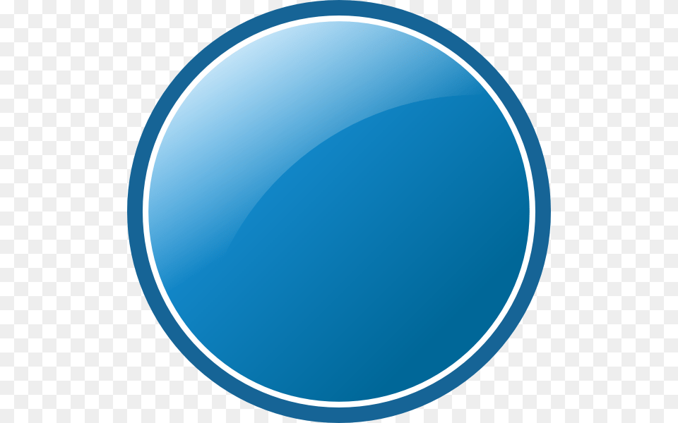 Glossy Blue Circle Clip Art, Sphere Png Image