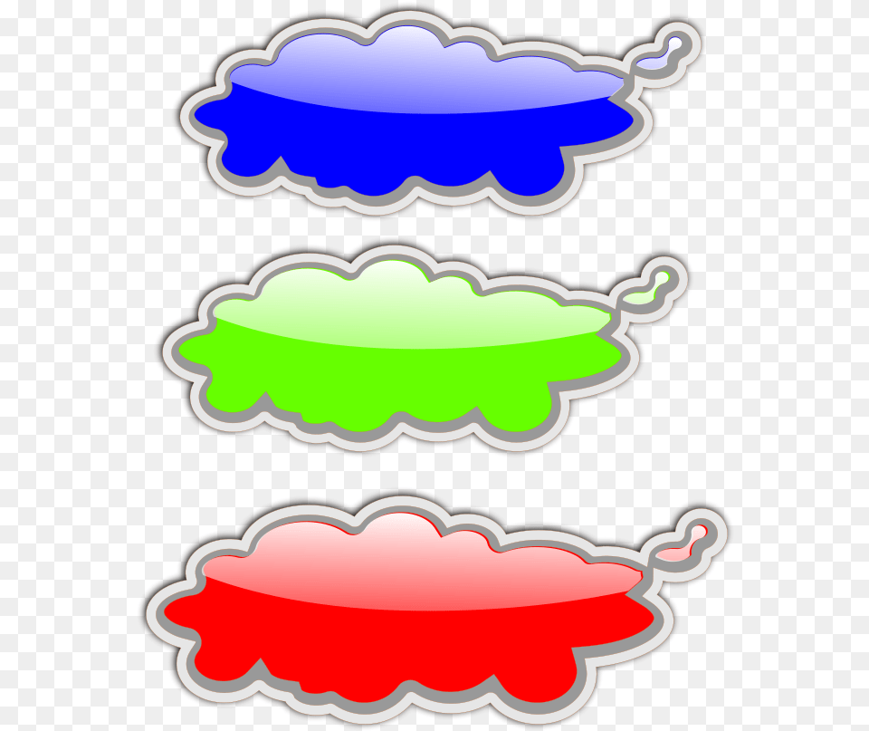 Glossy Clouds Clipart Portable Network Graphics, Sticker, Cream, Dessert, Food Free Png Download