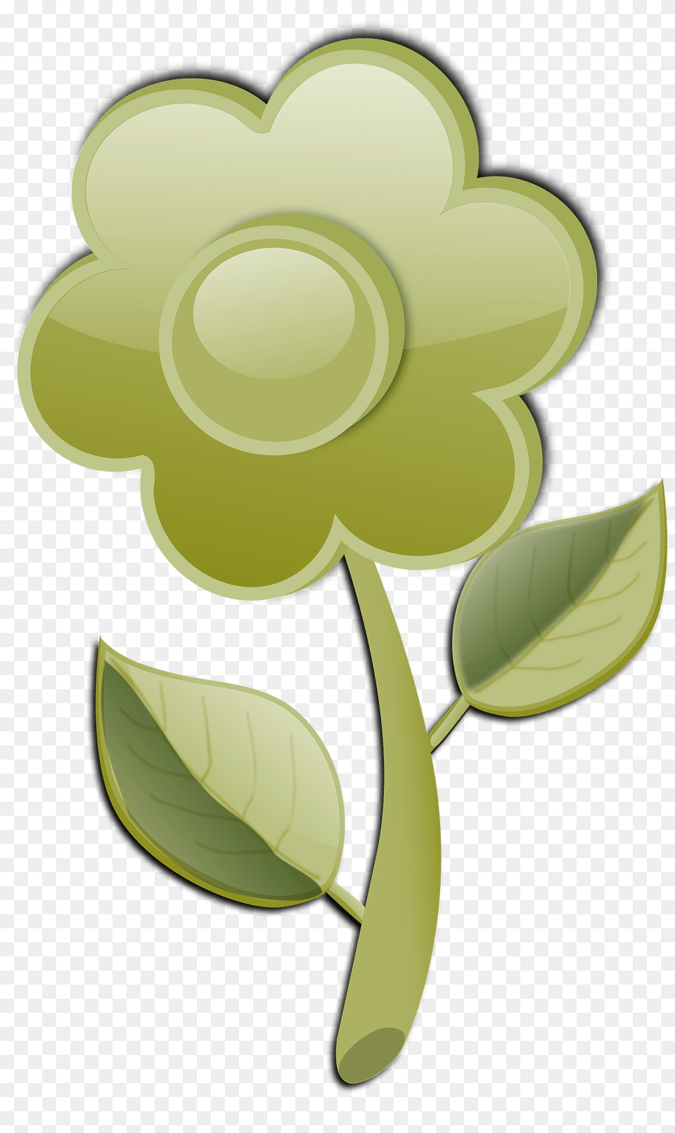 Glossy Flower Clipart, Leaf, Plant, Food, Fruit Png