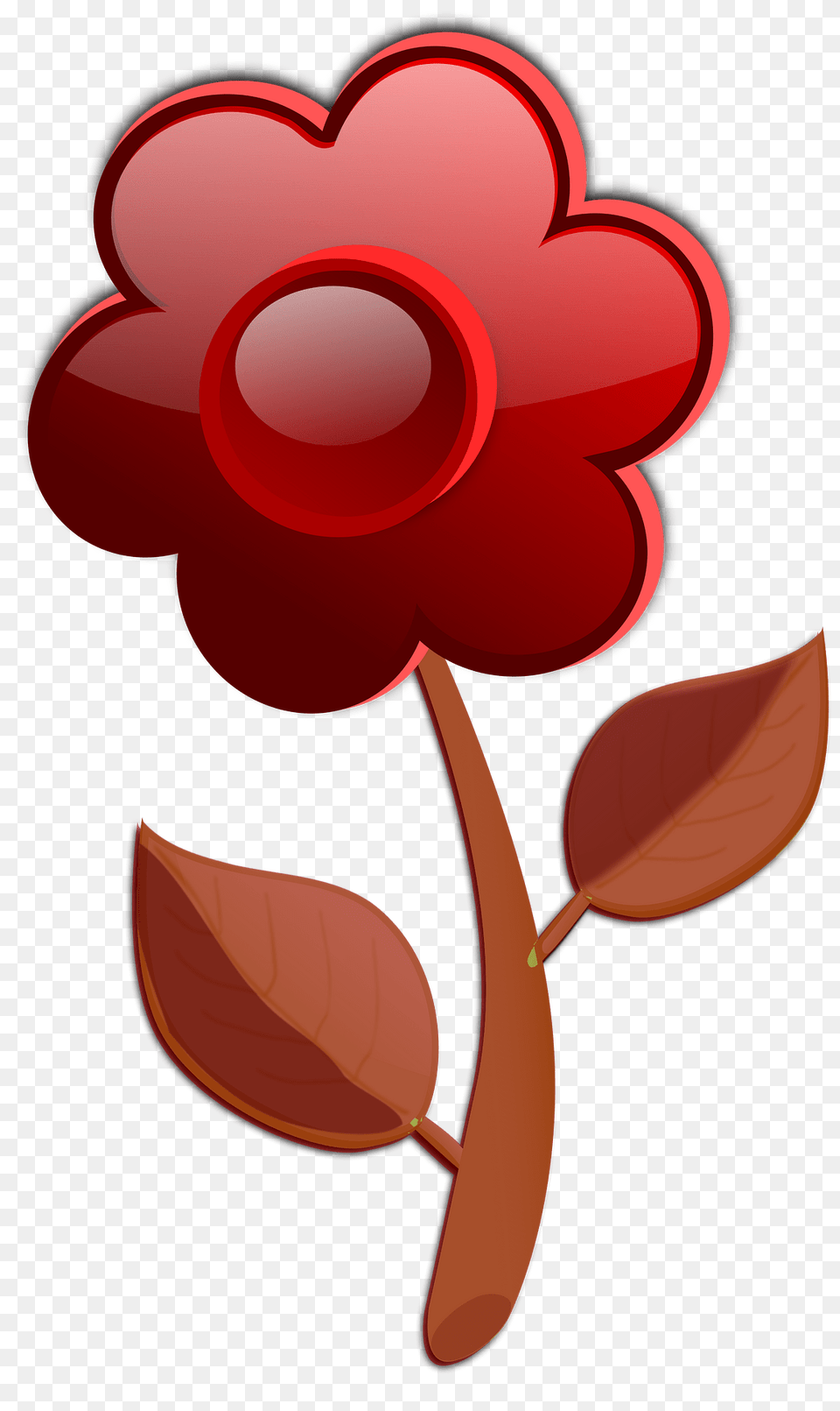 Glossy Flower Clipart, Berry, Rose, Food, Fruit Free Png Download