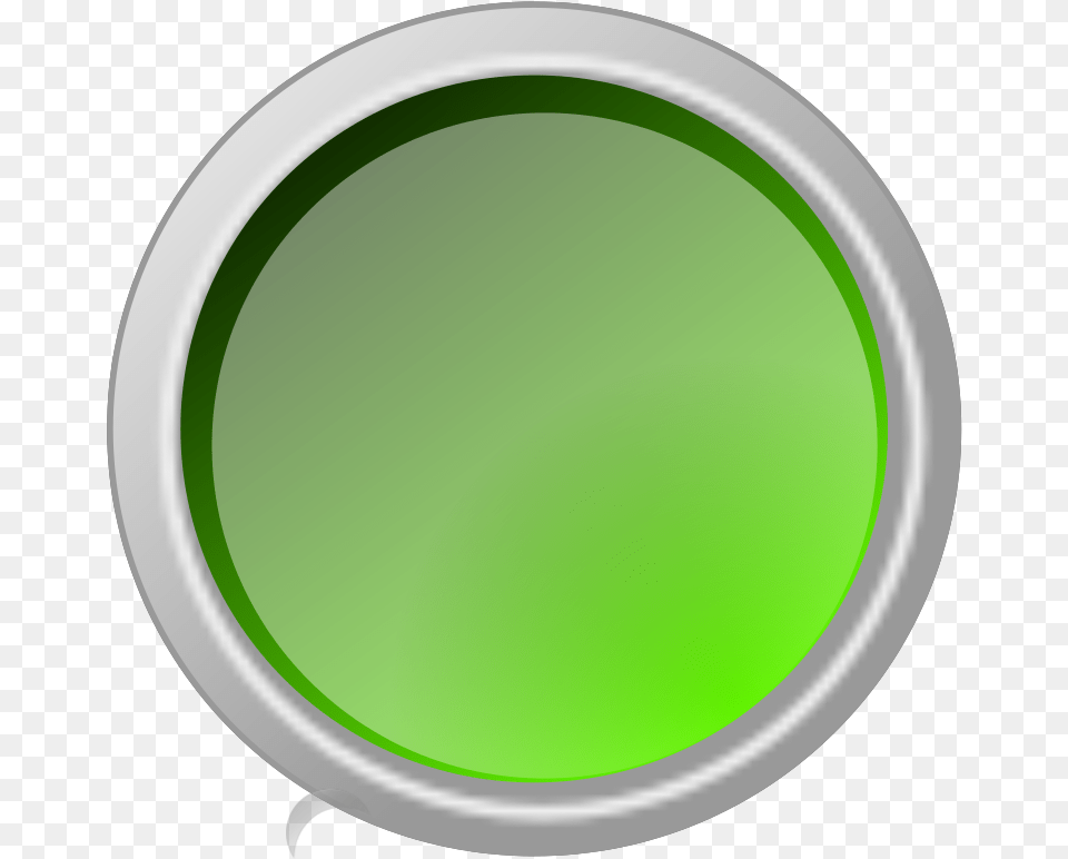 Glossy Green Button Svg Clip Arts Circle, Sphere, Disk Free Png