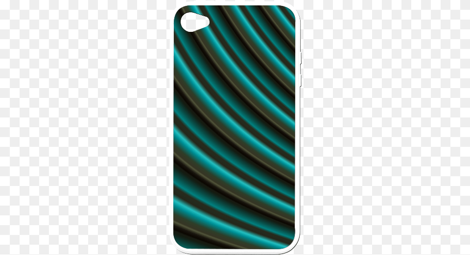 Glossy Green Gradient Stripes Rubber Case For Iphone Mobile Phone Case, Electronics, Mobile Phone Free Transparent Png