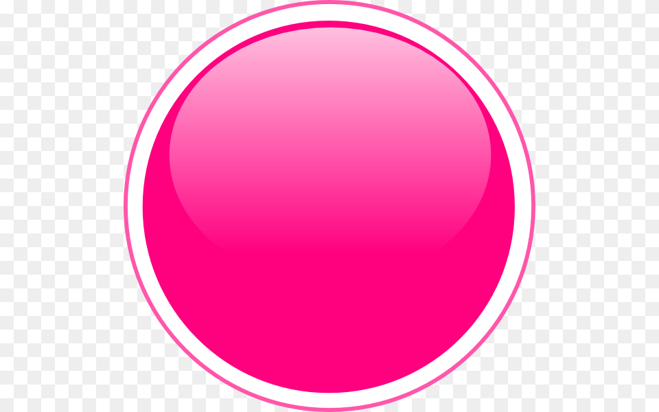 Glossy Pink Circle Button Clip Art And Svg D0aysu Pink Circle Design, Sphere, Oval, Ammunition, Grenade Free Transparent Png