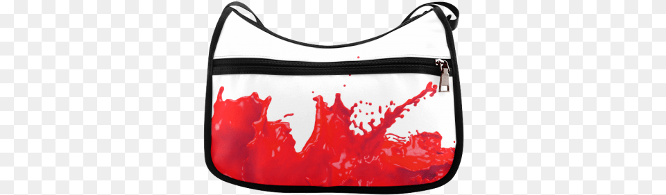 Glossy Red Paint Splash Crossbody Bags Orange Paint Splatter, Accessories, Bag, Handbag, Purse Free Png Download