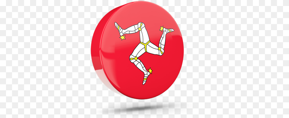 Glossy Round Icon 3d Isle Of Man Flag Vs Sicily, Sphere, Logo Png