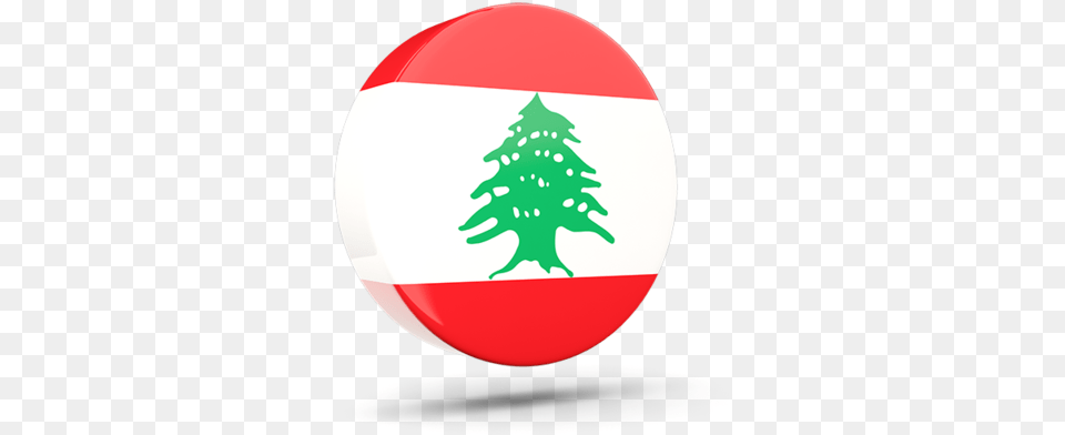 Glossy Round Icon 3d Printable High Resolution Lebanon Flag, Christmas, Christmas Decorations, Festival, Astronomy Png