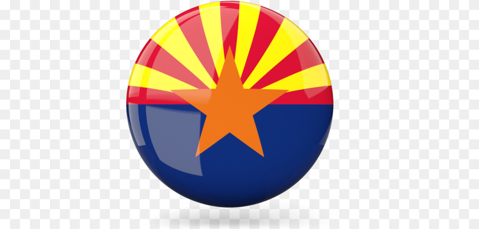 Glossy Round Icon Arizona Flag Icon, Sphere, Logo Png Image