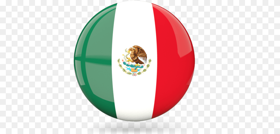 Glossy Round Icon Circle Mexico Flag, Sphere, Logo Free Png Download