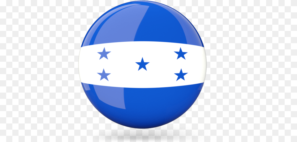 Glossy Round Icon Honduras Flag, Sphere, Symbol Free Png Download
