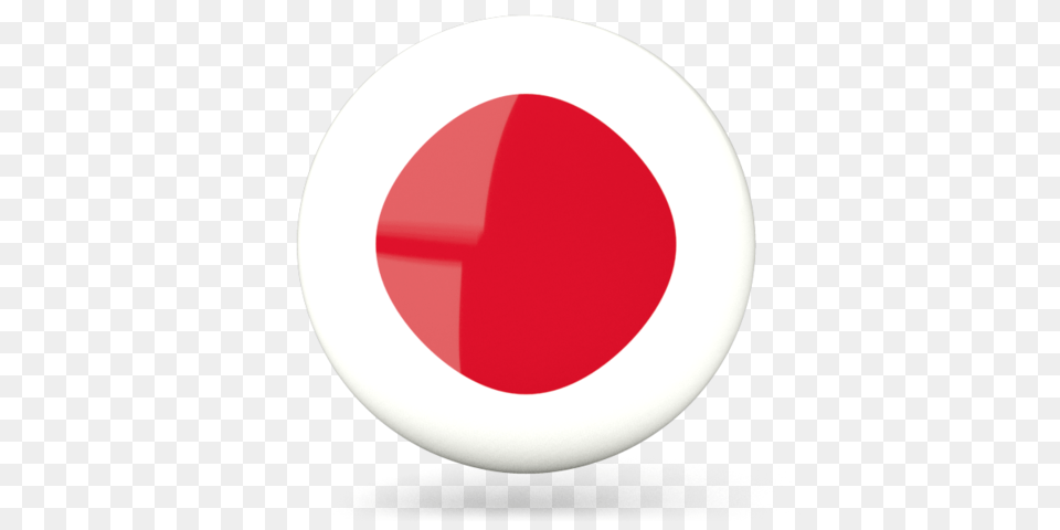 Glossy Round Icon Illustration Of Flag Of Japan, Astronomy, Moon, Nature, Night Png