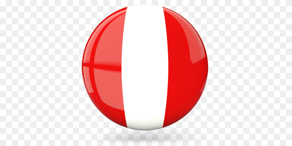 Glossy Round Icon Illustration Of Flag Of Peru, Ball, Football, Soccer, Soccer Ball Png Image