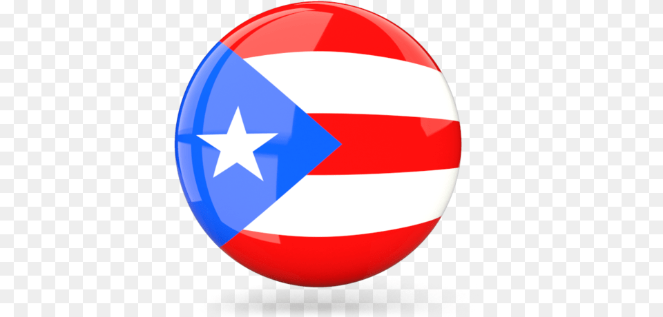 Glossy Round Icon Puerto Rico Flag Icon, Sphere, Badge, Logo, Symbol Png Image