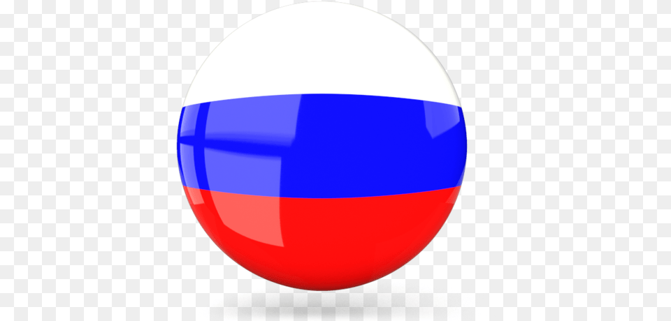 Glossy Round Icon Russia Flag Icon, Sphere, Logo Png Image