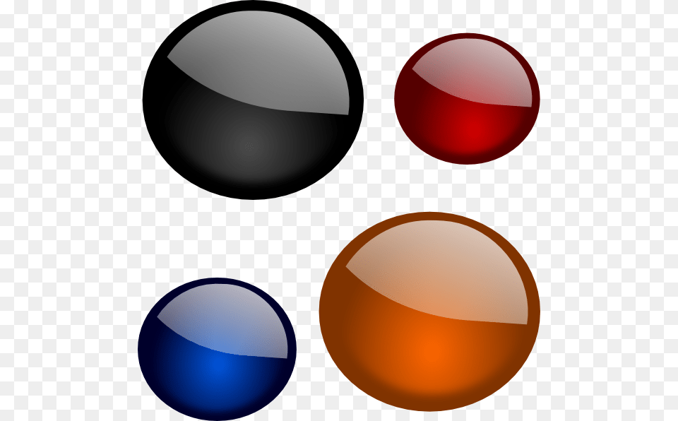 Glossy Shapes Clip Art, Sphere Free Transparent Png