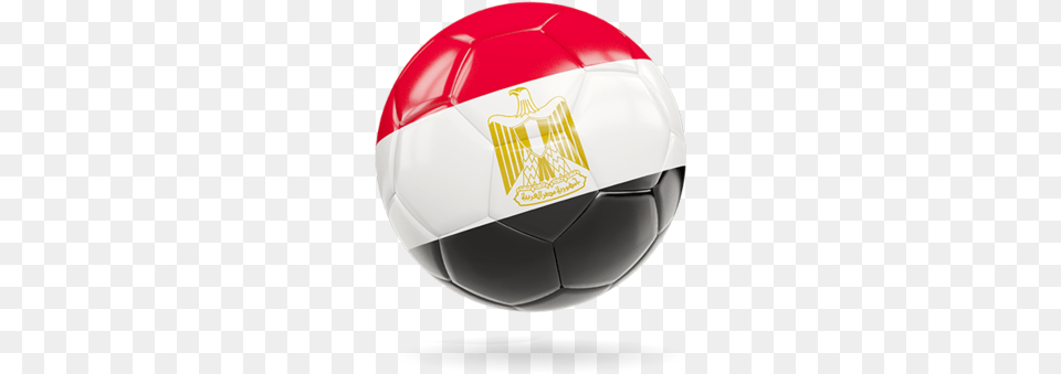 Glossy Soccer Ball Egypt Flag Ball, Football, Soccer Ball, Sport, Helmet Free Png
