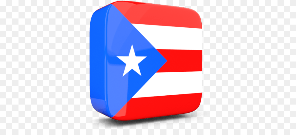 Glossy Square Icon 3d Puerto Rico 3d Free Png Download