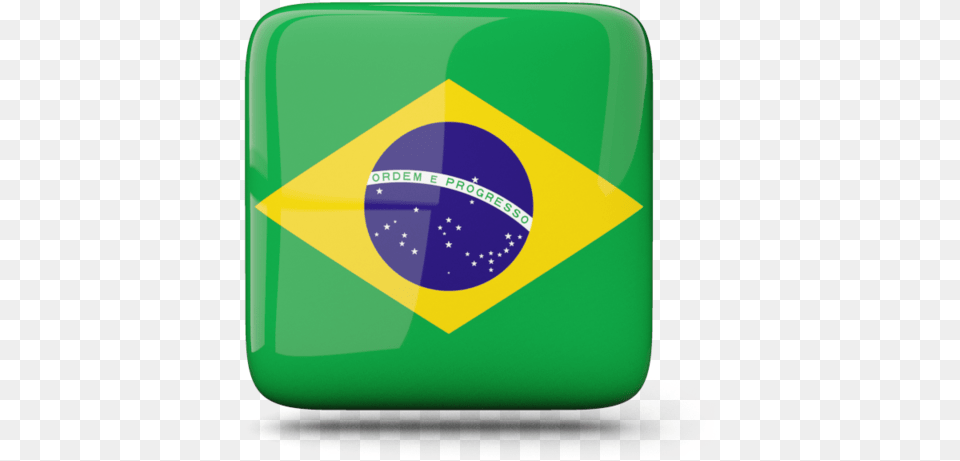 Glossy Square Icon Brazil Flag Icon Square Png Image