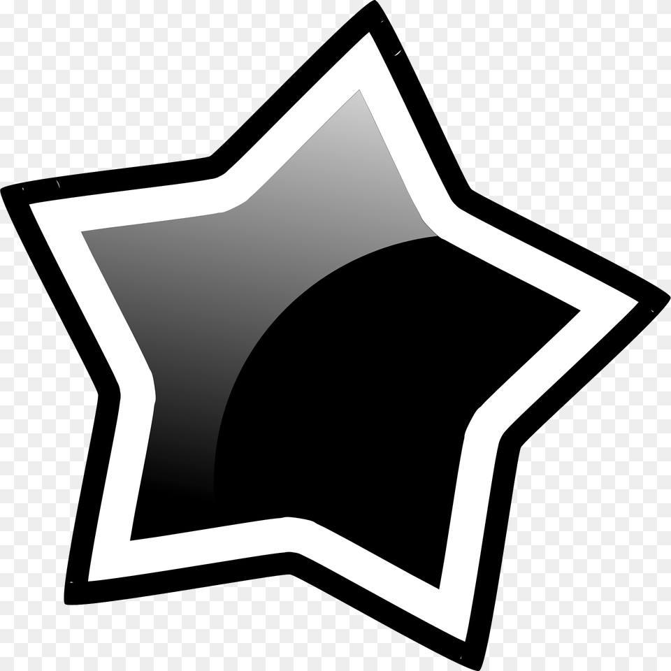 Glossy Star Clipart, Sticker, Star Symbol, Symbol, Blackboard Free Transparent Png
