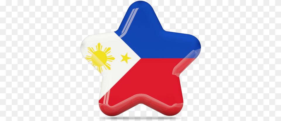 Glossy Star Flag Of Philippines South Sudan Flag Icon, Star Symbol, Symbol Free Png