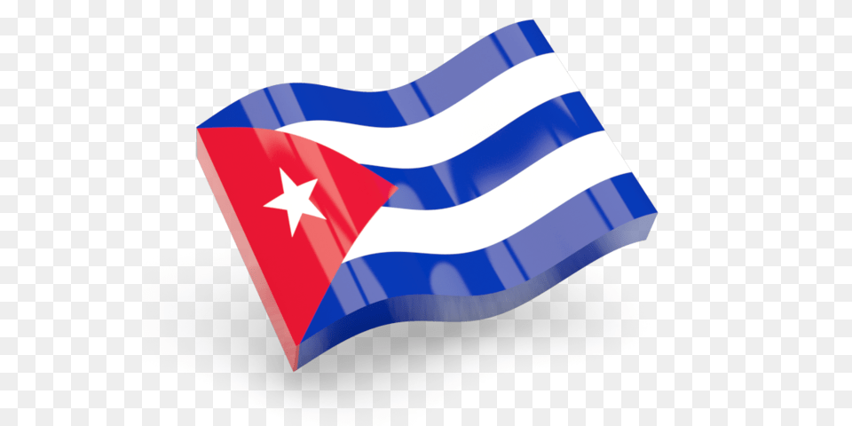 Glossy Wave Icon Illustration Of Flag Of Cuba Png Image