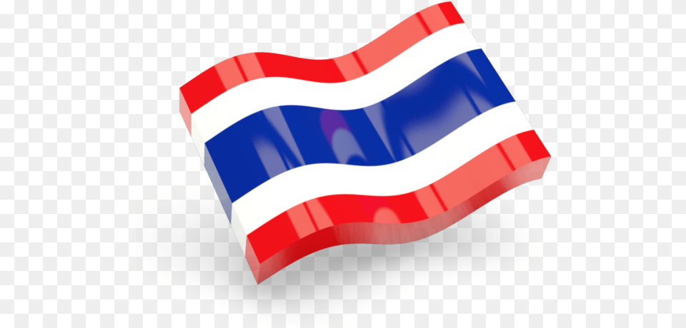 Glossy Wave Icon Thailand Flag 3d, Thailand Flag Png