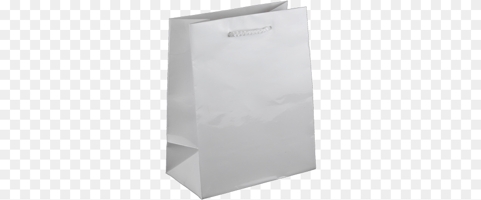Glossy White Paper Baby White Glossy Paper Bag, Shopping Bag, White Board Free Png