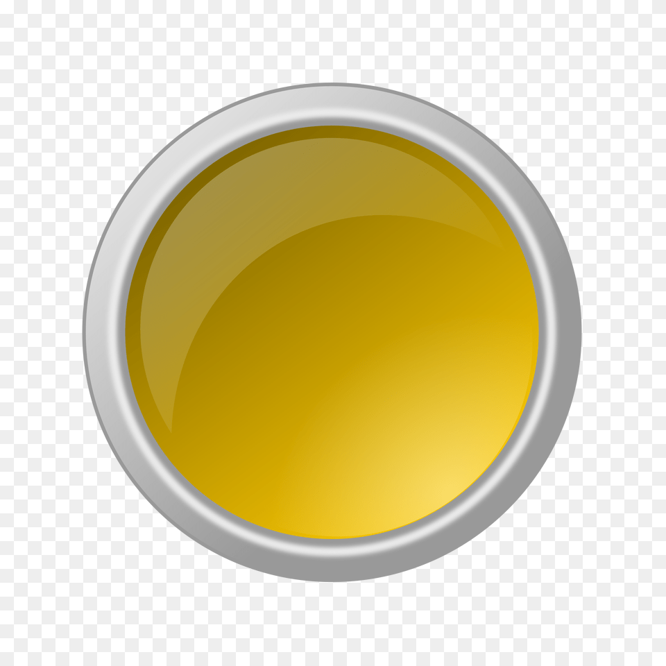 Glossy Yellow Button Downloads Clipart, Food, Meal, Dish, Bowl Free Png