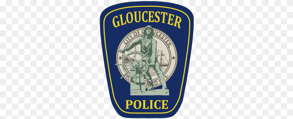 Gloucester Police Ma Yes We, Badge, Logo, Symbol, Adult Png