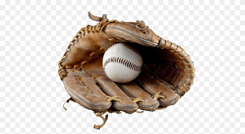 Glove, Ball, Baseball, Baseball (ball), Baseball Glove Png Image
