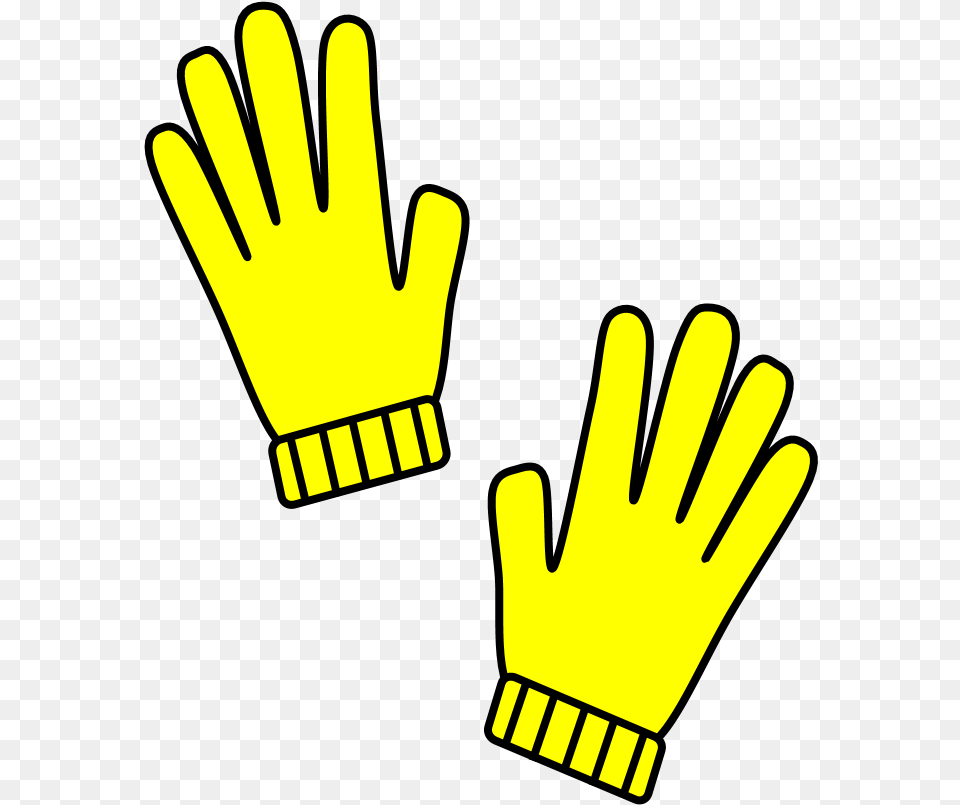 Glove Clipart Yellow Glove Indian Union Muslim League Symbol, Clothing Free Transparent Png