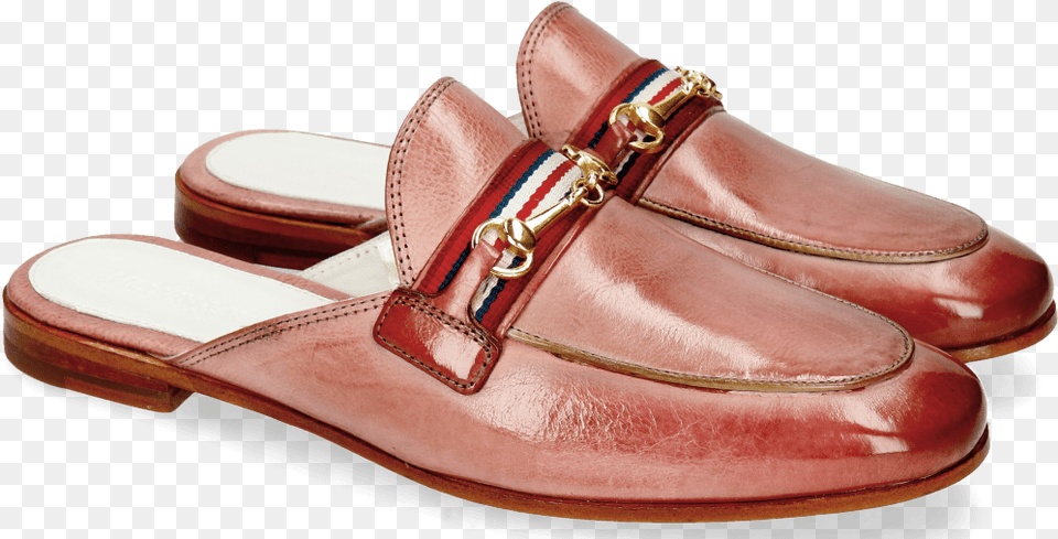 Glove Nappa Pink Salt Trim Gold Sandal, Clothing, Footwear, Shoe, Clogs Free Transparent Png