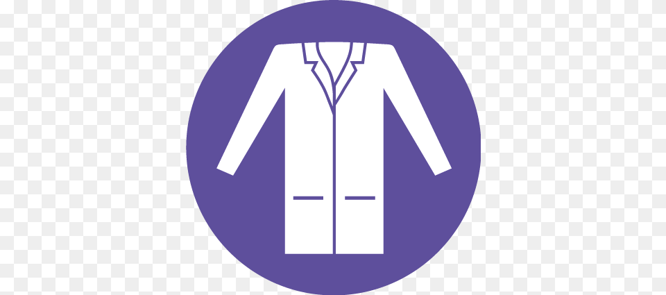 Gloves Clipart Lab Coat Lab Coats Must Be Worn In This Area Sign, Clothing, Lab Coat, Long Sleeve, Sleeve Png Image