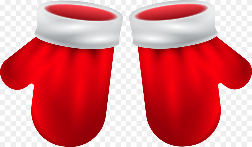 Gloves Clipart Santa Claus Santa Gloves Clipart, Clothing, Glove, Bottle, Shaker Png Image