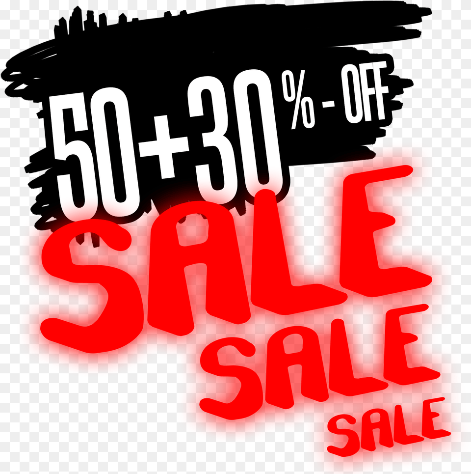 Glow 50 Plus 30 Percent Off Poster, Clothing, Glove, Text Free Png