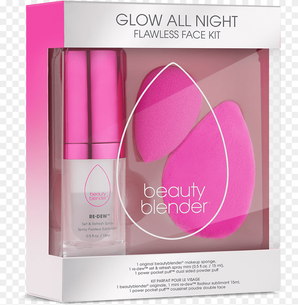 Glow All Night Kit In Packaging Beauty Blender Glow All Night, Cosmetics, Lipstick Png