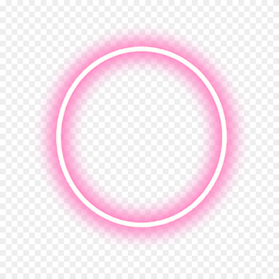 Glow Circle Lights Neon Pink, Purple, Disk Free Transparent Png