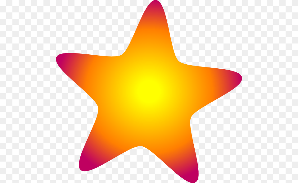 Glow Clipart Star Shape, Star Symbol, Symbol, Animal, Fish Free Png
