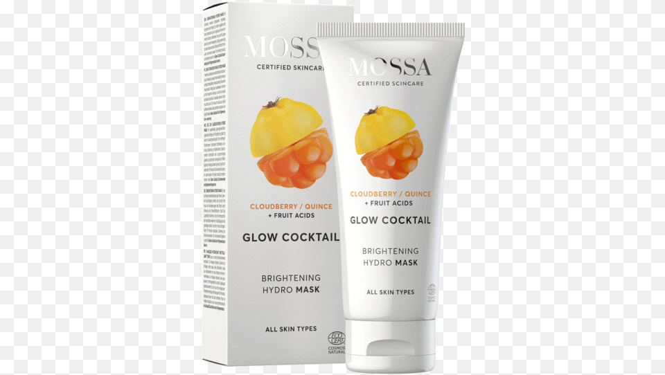 Glow Cocktail Brightening Hydro Mask Maschere Peel Viso Mossa, Bottle, Food, Fruit, Plant Free Transparent Png