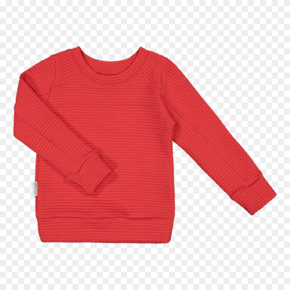 Glow College Bright Red, Clothing, Knitwear, Long Sleeve, Sleeve Png Image